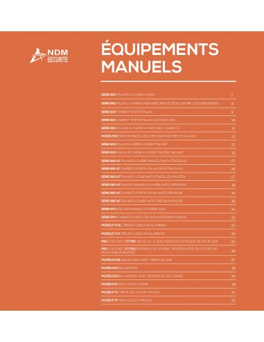 NDM Sécurité - Catalogue produits...