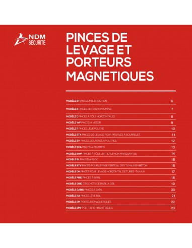 NDM Sécurité - Catalogue produits...