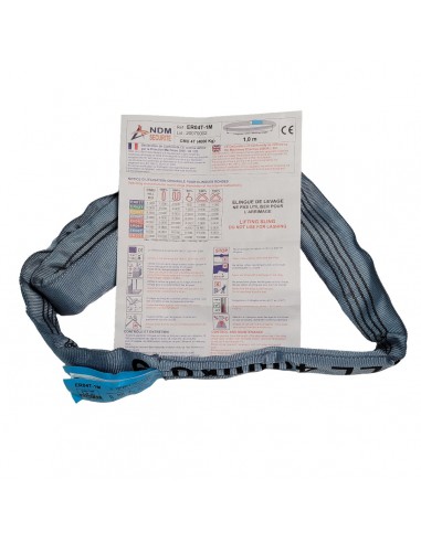 Elingue ronde  de levage CMU 4 TONNES...